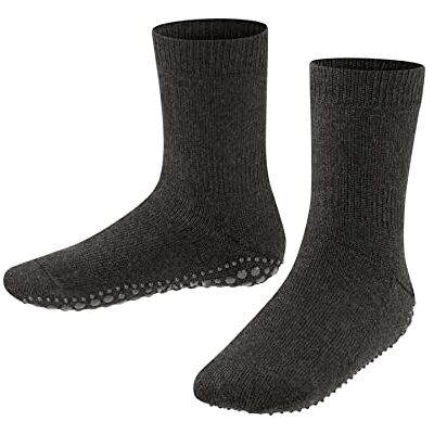 Falke unisex crianças Catspads meia chinelo antiderrapante com impressão de nubbins em sola grossa quente e plana, costura na área do dedo do pé, respirável, sustentável, algodão lã, 1 par Falke unisex crianças Catspads meia chinelo antiderrapante com impressão de nubbins em sola grossa quente e plana, costura na área do dedo do pé, respirável, sustentável, algodão lã, 1 par
