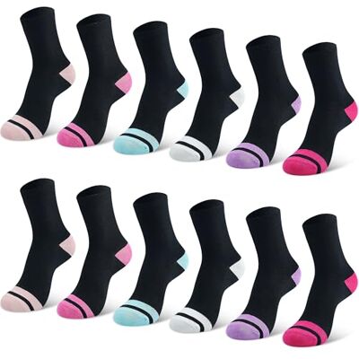 Libella 12 pares de meias para crianças meias de ténis meias desportivas meias de inverno algodão 2889, 12-2890 Libella 12 pares de meias para crianças meias de ténis meias desportivas meias de inverno algodão 2889, 12-2890