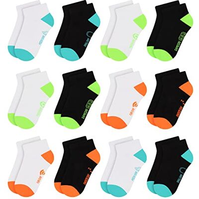 Libella 12 pares de meias de algodão para crianças Meias desportivas para crianças Vistoso 2116VA Libella 12 pares de meias de algodão para crianças Meias desportivas para crianças Vistoso 2116VA