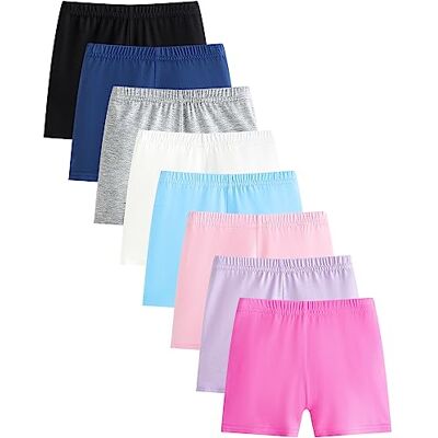 Adorel Calções calções leggings para menina, conjunto de 8 mundo, colorido 5-6 anos, tamanho do fabricante 130 Adorel Calções calções leggings para menina, conjunto de 8 mundo, colorido 5-6 anos, tamanho do fabricante 130