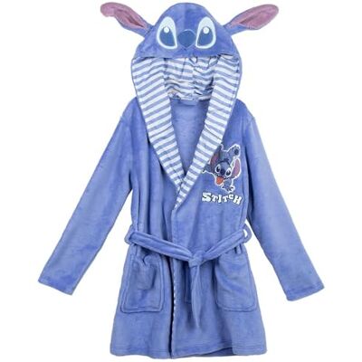 CERDÁ LIFE'S LITTLE MOMENTS Batín Stitch Infantil Macio, Aconchegante e Divertido para Crianças Bata Unisex para Crianças, Azul, 6 anos CERDÁ LIFE'S LITTLE MOMENTS Batín Stitch Infantil Macio, Aconchegante e Divertido para Crianças Bata Unisex para Crianças, Azul, 6 anos