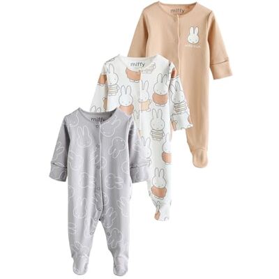 NEXT Bebé Pack de 3 Pijamas Tipo Pelele NEXT Bebé Pack de 3 Pijamas Tipo Pelele