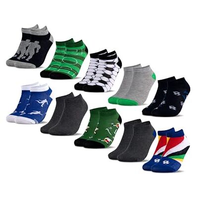 Occulto Meias pelo tornozelo para menino e menina 10 pares (modelo: ) Occulto Meias pelo tornozelo para menino e menina 10 pares (modelo: )