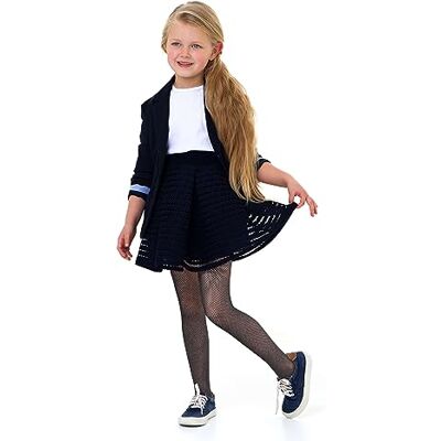 LORES Meias de rede para menina, meias para crianças cores sólidas de moda confortáveis balé cosplay disfarce de Halloween dança meia-calça escolar de renda, Nero 7/8 anos (122-128 cm) LORES Meias de rede para menina, meias para crianças cores sólidas de moda confortáveis balé cosplay disfarce de Halloween dança meia-calça escolar de renda, Nero 7/8 anos (122-128 cm)