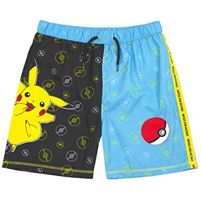 Pokémon Calções de Natação Rapazes Pikachu Calças de Natação Troncos Crianças e Adolescentes, azul, 7-8 anos Pokémon Calções de Natação Rapazes Pikachu Calças de Natação Troncos Crianças e Adolescentes, azul, 7-8 anos