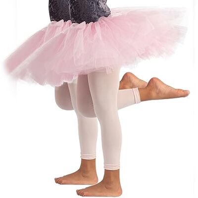CALZITALY Embalagem de 1 ou 2 pares, leggings de dança para bebés, leggings de balé, bolinhas de balé, 4-6, 8-10, 12-14 anos, 60 den, Made in Italy, 2 x rosa CALZITALY Embalagem de 1 ou 2 pares, leggings de dança para bebés, leggings de balé, bolinhas de balé, 4-6, 8-10, 12-14 anos, 60 den, Made in Italy, 2 x rosa