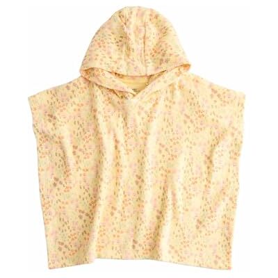 Marks & Spencer Poncho toalha de algodão puro com estampado de flores para bebé, design com capuz, multi Marks & Spencer Poncho toalha de algodão puro com estampado de flores para bebé, design com capuz, multi