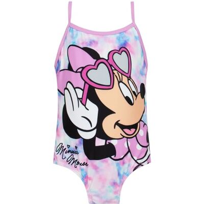 Disney Fato de banho de Minnie fatos de banho para menina, roupa de banho para menina, fato de banho de uma peça, rosa 18-24 meses Disney Fato de banho de Minnie fatos de banho para menina, roupa de banho para menina, fato de banho de uma peça, rosa 18-24 meses