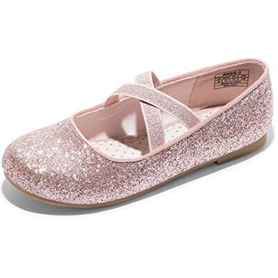 DREAM PAIRS Kids Mary Jane planas, rosa, 33,5 DREAM PAIRS Kids Mary Jane planas, rosa, 33,5