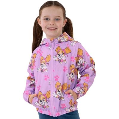 Paw Patrol Casaco de menina, capa de chuva de Skye, Skye roupa impermeável para meninas, rosa 2-3 anos Paw Patrol Casaco de menina, capa de chuva de Skye, Skye roupa impermeável para meninas, rosa 2-3 anos