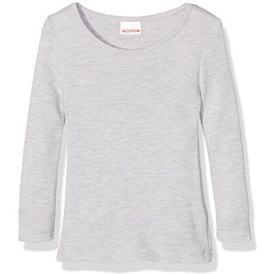 Damart Cabedal de malha Interlock Termolactyl grau 3 t-shirt para crianças, Cinza Jaspeado, 2 anos Damart Cabedal de malha Interlock Termolactyl grau 3 t-shirt para crianças, Cinza Jaspeado, 2 anos