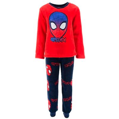 Marvel Spiderman Pijama para crianças, t-shirt e calças compridas em veludo infantil, pijama de 2 peças polar macio, presente para crianças, tamanhos 3 a 8 anos, Vermelho Marvel Spiderman Pijama para crianças, t-shirt e calças compridas em veludo infantil, pijama de 2 peças polar macio, presente para crianças, tamanhos 3 a 8 anos, Vermelho