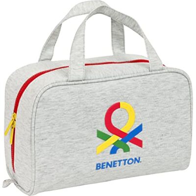 Safta BENETTON Pop Necesser retangular com alça, necessidade de crianças, adaptável a carro, ideal para crianças dos 5 aos 4 anos, confortável e versátil, qualidade e resistência, 3 x 4 x 9 cm, cor cinzenta Safta BENETTON Pop Necesser retangular com alça, necessidade de crianças, adaptável a carro, ideal para crianças dos 5 aos 4 anos, confortável e versátil, qualidade e resistência, 3 x 4 x 9 cm, cor cinzenta