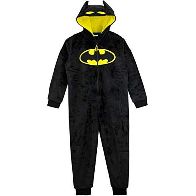 DC Comics Pijama Completo para crianças Batman, Preto DC Comics Pijama Completo para crianças Batman, Preto