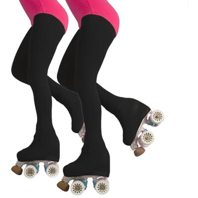 CALZITALY PACK 1/2 Meias Cobertura de Patins Para Menina – 70 DEN Patinação Artística Patinação Profissional Natural, Preto 6, 8, 10, 12 Anos Calcetaria Italiana CALZITALY PACK 1/2 Meias Cobertura de Patins Para Menina – 70 DEN Patinação Artística Patinação Profissional Natural, Preto 6, 8, 10, 12 Anos Calcetaria Italiana