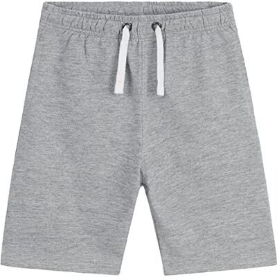 CityComfort Calções para crianças, calções de pelúcia francesa, em preto, cinzento, azul-marinho roupa de verão casual para desporto, 5-14 anos unissexo CityComfort Calções para crianças, calções de pelúcia francesa, em preto, cinzento, azul-marinho roupa de verão casual para desporto, 5-14 anos unissexo