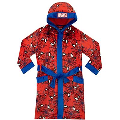 Spider-Man Homem-Aranha Spiderman Robe para crianças, multicolorido, 11-12 anos Spider-Man Homem-Aranha Spiderman Robe para crianças, multicolorido, 11-12 anos