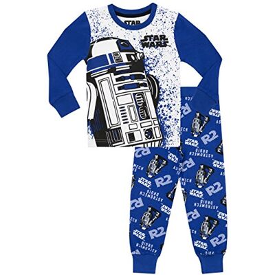 Star Wars Pijama para crianças R2D2 Ajust ligado multicolorido 12-13 anos Star Wars Pijama para crianças R2D2 Ajust ligado multicolorido 12-13 anos