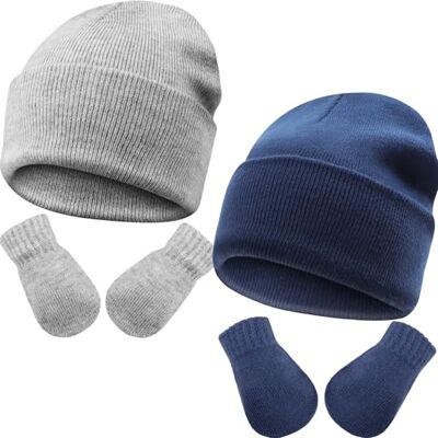 DRESHOW Toddler Beanie Kids Invierno Sombreros de Punto con Guantes Set Bebé Niño Pequeño Invierno Cálido Gorro de Punto con manopla para 3 Meses 5 Años Niñas Niños DRESHOW Toddler Beanie Kids Invierno Sombreros de Punto con Guantes Set Bebé Niño Pequeño Invierno Cálido Gorro de Punto con manopla para 3 Meses 5 Años Niñas Niños