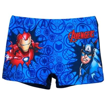 Marvel Vingadores Fato de Banho para Rapaz, Design Os Vingadores Calções de Banho Fato de Banho Infantil, Tamanhos 4 a 10 Anos, azul, 6 anos Marvel Vingadores Fato de Banho para Rapaz, Design Os Vingadores Calções de Banho Fato de Banho Infantil, Tamanhos 4 a 10 Anos, azul, 6 anos