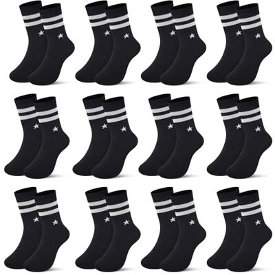 Libella 12 pares de meias para crianças meias de ténis meias desportivas meias de inverno algodão 2889 Libella 12 pares de meias para crianças meias de ténis meias desportivas meias de inverno algodão 2889