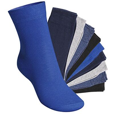 Footstar EVERYDAY! KIDS 10 pares de meias, Blue Jeans Footstar EVERYDAY! KIDS 10 pares de meias, Blue Jeans