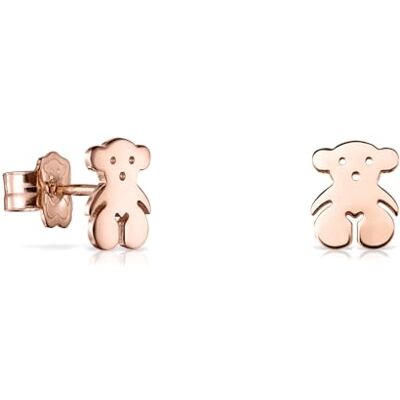 TOUS Brincos de prata vermeil rosa Sweet Dolls TOUS Brincos de prata vermeil rosa Sweet Dolls