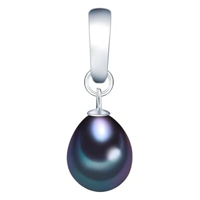 Valero Pearls Pingente de corrente para mulher prata de lei 925 pérolas de água doce de cultivo Valero Pearls Pingente de corrente para mulher prata de lei 925 pérolas de água doce de cultivo