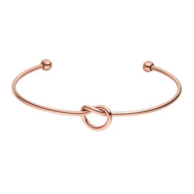 Purelei Knot Armcuff Pulseira de filigrana com detalhe de nó impermeável, aço inoxidável banhado a ouro de 14 quilates, banhado a ouro rosa de 18 quilates ou prata, Eine Grösse, aço Purelei Knot Armcuff Pulseira de filigrana com detalhe de nó impermeável, aço inoxidável banhado a ouro de 14 quilates, banhado a ouro rosa de 18 quilates ou prata, Eine Grösse, aço