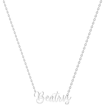 various Vários Colar com Nome em Aço Inoxidável Pingente com Nome Personalizado em Prata para Colar de Mulher Presentes Personalizados para Mulheres, Mães, Meninas, Casais, Melhor Amiga various Vários Colar com Nome em Aço Inoxidável Pingente com Nome Personalizado em Prata para Colar de Mulher Presentes Personalizados para Mulheres, Mães, Meninas, Casais, Melhor Amiga