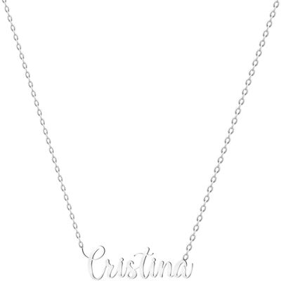 various Vários Colar com Nome em Aço Inoxidável Pingente com Nome Personalizado em Prata para Colar de Mulher Presentes Personalizados para Mulheres, Mães, Meninas, Casais, Melhor Amiga various Vários Colar com Nome em Aço Inoxidável Pingente com Nome Personalizado em Prata para Colar de Mulher Presentes Personalizados para Mulheres, Mães, Meninas, Casais, Melhor Amiga
