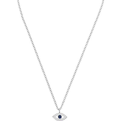 Purelei ® Colar Blue Eye, colar para mulher de aço inoxidável, colar dourado com pingente de olho (zircônia), colar dourado resistente à água, comprimento ajustável de 40 45, aço inoxidável, Purelei ® Colar Blue Eye, colar para mulher de aço inoxidável, colar dourado com pingente de olho (zircônia), colar dourado resistente à água, comprimento ajustável de 40 45, aço inoxidável,