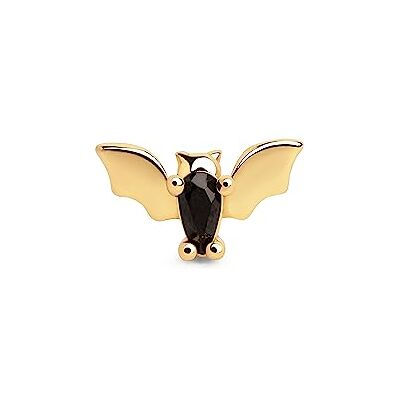 SINGULARU Brinco solto mulher Boo Bat prata casa de banho ouro SINGULARU Brinco solto mulher Boo Bat prata casa de banho ouro