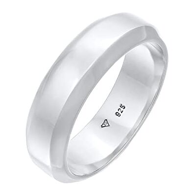 Kuzzoi Anel para homem (7 mm) prata de lei 925 maciça, anel de noivado, anel de amizade, unissexo, polido, tamanho 54-66, 0610261521, Prata esterlina Kuzzoi Anel para homem (7 mm) prata de lei 925 maciça, anel de noivado, anel de amizade, unissexo, polido, tamanho 54-66, 0610261521, Prata esterlina