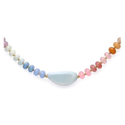 SINGULARU Colar mulher Gummy Stones aço casa de banho ouro Aço resistente à água banhado a ouro de 18 kt com detalhes em cerâmica. Letras de A a Z. SINGULARU Colar mulher Gummy Stones aço casa de banho ouro Aço resistente à água banhado a ouro de 18 kt com detalhes em cerâmica. Letras de A a Z.