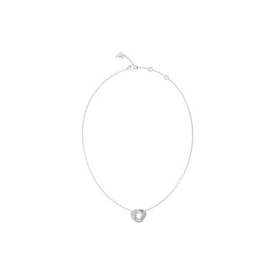 GUESS Colar, aço, prata, não é uma pedra preciosa, Prata, Sem Pedra Preciosa GUESS Colar, aço, prata, não é uma pedra preciosa, Prata, Sem Pedra Preciosa