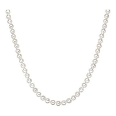 Valero Pearls , Cadeia de Pérolas para Mulher, Prata de Lei 925, Pérola, Não é uma pedra preciosa Valero Pearls , Cadeia de Pérolas para Mulher, Prata de Lei 925, Pérola, Não é uma pedra preciosa