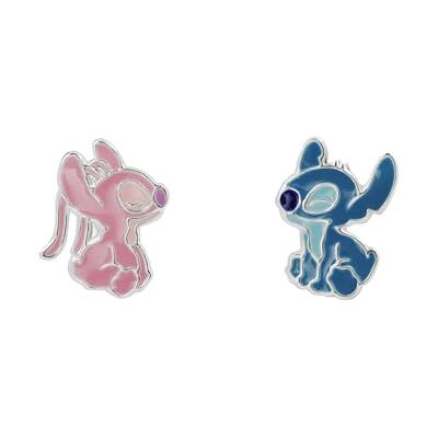 Disney Brincos em prata de lei 925 e anjo Disney Brincos em prata de lei 925 e anjo