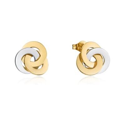 Viceroy Chic Brincos mulher banhado a ouro Aço inoxidável com casa de banho dourada, comprimento 1,3 cm Viceroy Chic Brincos mulher banhado a ouro Aço inoxidável com casa de banho dourada, comprimento 1,3 cm