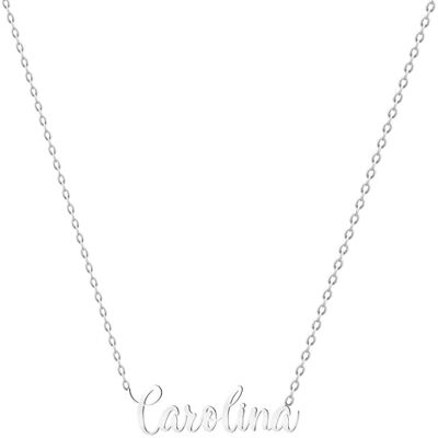 various Vários Colar com Nome em Aço Inoxidável Pingente com Nome Personalizado em Prata para Colar de Mulher Presentes Personalizados para Mulheres, Mães, Meninas, Casais, Melhor Amiga various Vários Colar com Nome em Aço Inoxidável Pingente com Nome Personalizado em Prata para Colar de Mulher Presentes Personalizados para Mulheres, Mães, Meninas, Casais, Melhor Amiga