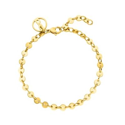 Purelei ® PURE Pulseira impermeável para mulher, elegante e simples, de aço inoxidável, presente para mulher, comprimento ajustável de 16 a 19 cm, Aço inoxidável Purelei ® PURE Pulseira impermeável para mulher, elegante e simples, de aço inoxidável, presente para mulher, comprimento ajustável de 16 a 19 cm, Aço inoxidável