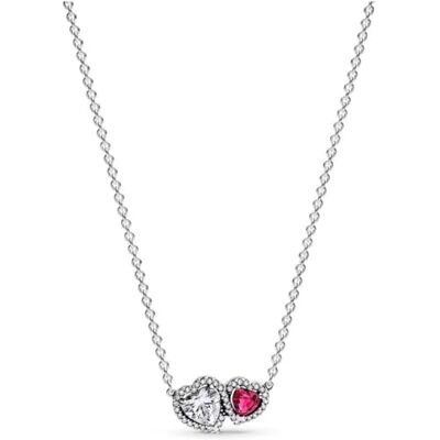 PANDORA Timeless Colar de prata de lei com zircónias (45 cm) PANDORA Timeless Colar de prata de lei com zircónias (45 cm)