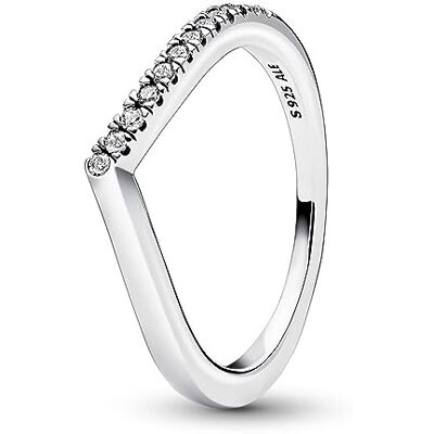 PANDORA Anel para Mulher Prata de Lei 925 , Aço inoxidável, Sem pedra preciosa PANDORA Anel para Mulher Prata de Lei 925 , Aço inoxidável, Sem pedra preciosa