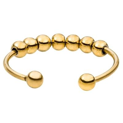 Purelei ® Anel Shade Anxiety Fidget Anel de mulher resistente à água de aço inoxidável durável, ajustável de 50 a 66, anel feminino, 50-60, aço inoxidável Purelei ® Anel Shade Anxiety Fidget Anel de mulher resistente à água de aço inoxidável durável, ajustável de 50 a 66, anel feminino, 50-60, aço inoxidável