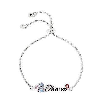 Disney Pulseira ajustável Stitch Ohana Disney Pulseira ajustável Stitch Ohana