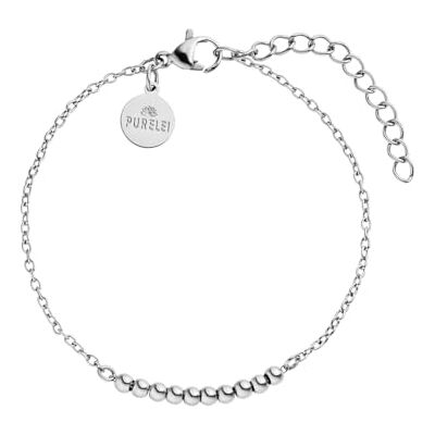 Purelei Anxiety Fidget Pulseira de aço inoxidável para mulher, resistente ao stress e à inquietação, impermeável, ajustável de 16 a 20 cm, para atenção plena e relaxamento, Aço inoxidável, Ágata Purelei Anxiety Fidget Pulseira de aço inoxidável para mulher, resistente ao stress e à inquietação, impermeável, ajustável de 16 a 20 cm, para atenção plena e relaxamento, Aço inoxidável, Ágata