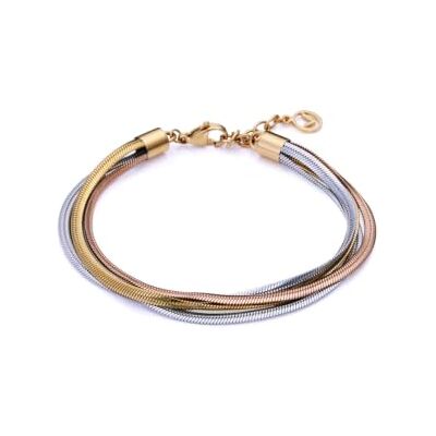 Viceroy Pulseira Chic múltipla em aço Aço inoxidável · fecho de mosquetão Viceroy Pulseira Chic múltipla em aço Aço inoxidável · fecho de mosquetão