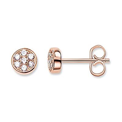 Thomas Sabo Brincos com círculos brilhantes, Zircônia Cúbica Thomas Sabo Brincos com círculos brilhantes, Zircônia Cúbica