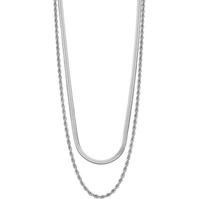 Lotus Colar de mulher com gargantilha de aço inoxidável Resistente à água LS2343-1/1, Choker, presente de aniversário, aniversário, dia dos namorados, mãe e mais Lotus Colar de mulher com gargantilha de aço inoxidável Resistente à água LS2343-1/1, Choker, presente de aniversário, aniversário, dia dos namorados, mãe e mais