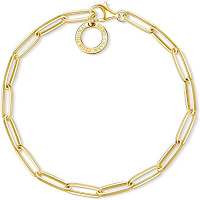 Thomas Sabo Pulseira com pingentes de prata de lei 925 X0253, Prata esterlina, Sem pedra Thomas Sabo Pulseira com pingentes de prata de lei 925 X0253, Prata esterlina, Sem pedra